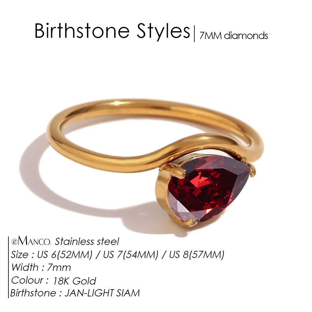 Teardrop Ring