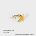 Moon & Star Ring