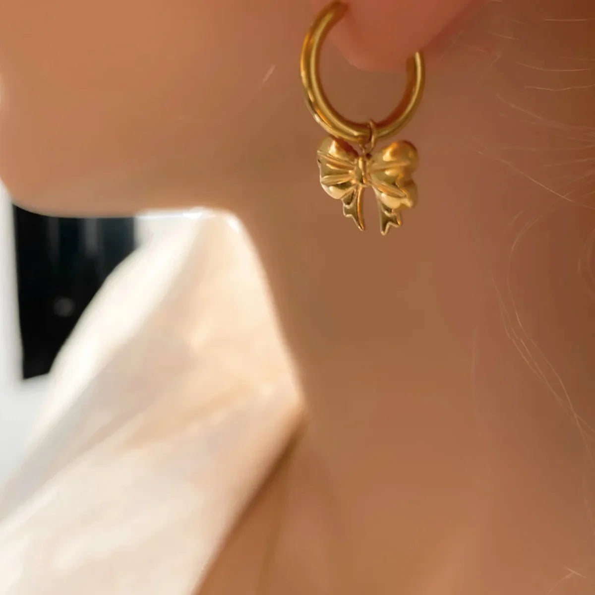 Bow Necklace & Earring