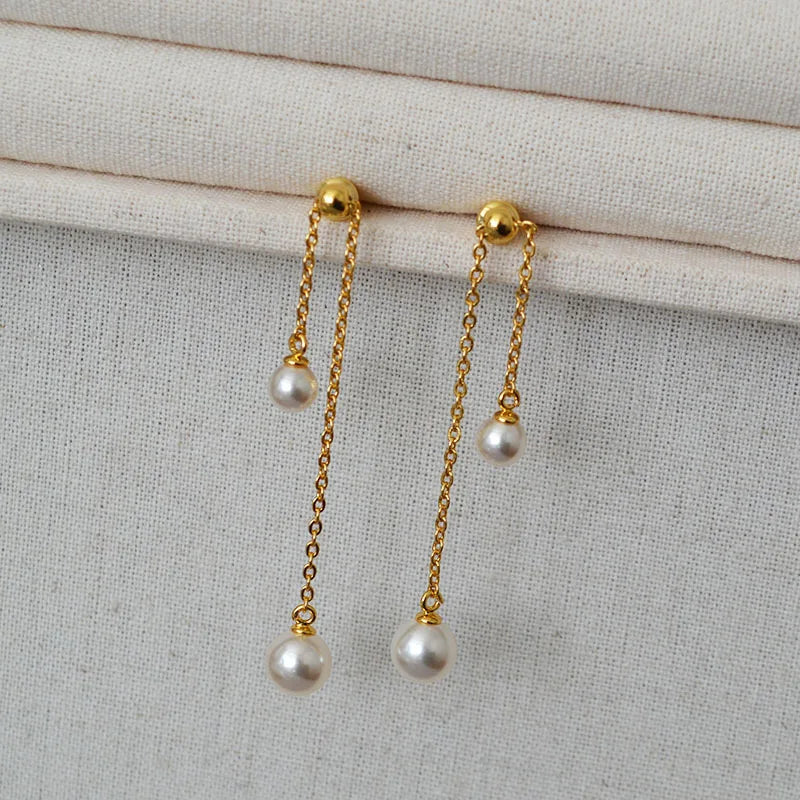 Pearl Drop Earrings
