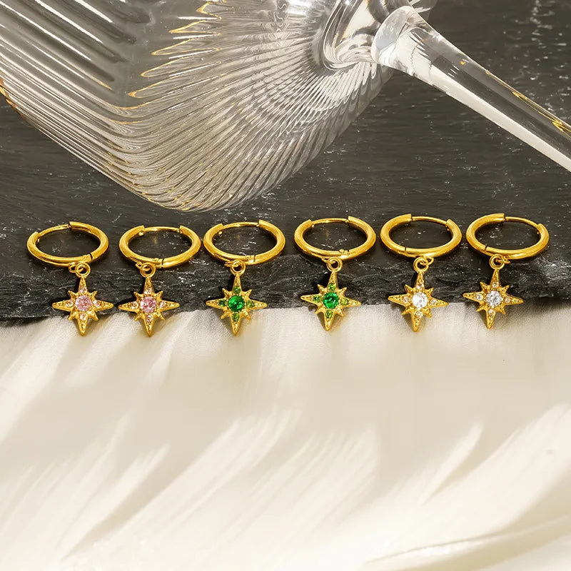 Starburst Drop Earrings