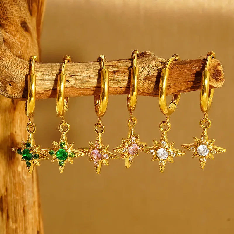 Starburst Drop Earrings