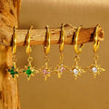 Starburst Drop Earrings