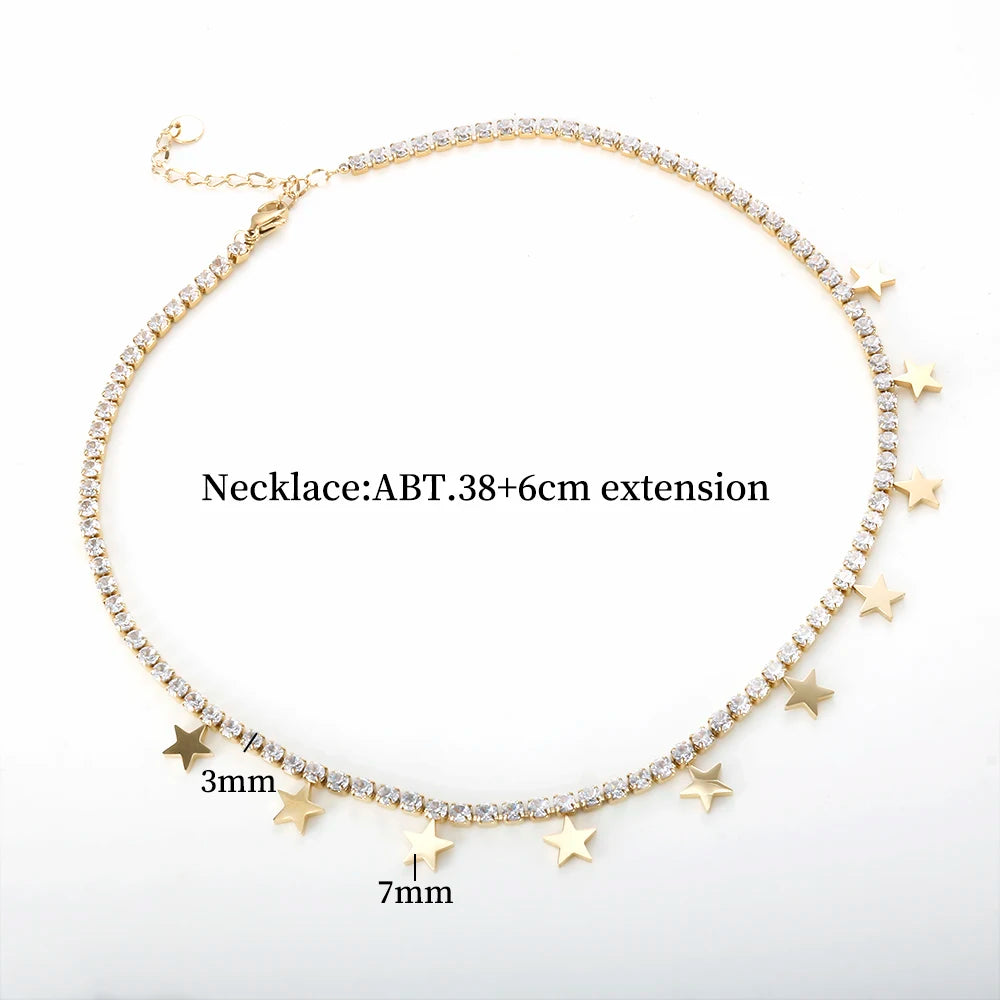 Star Necklace & Bracelet