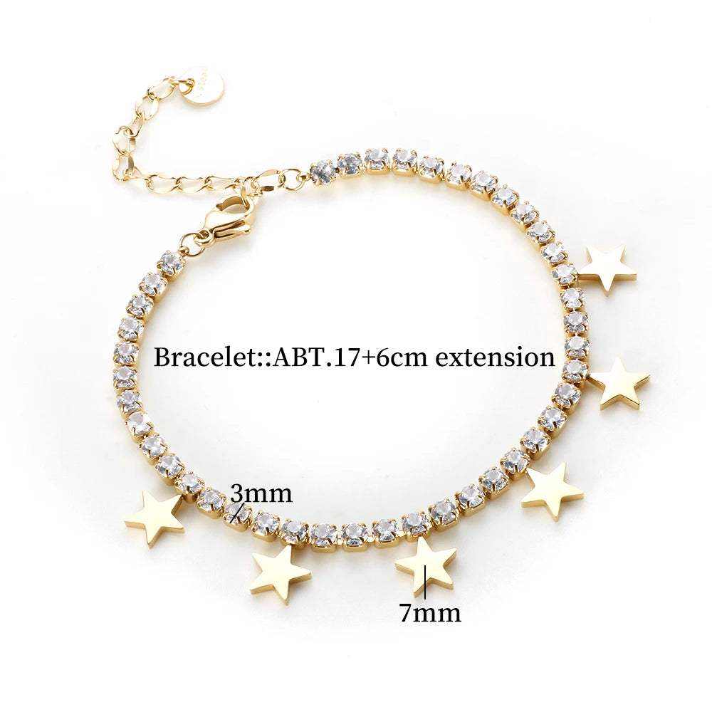 Star Necklace & Bracelet