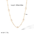 Faux Pearl Necklace, Bracelet