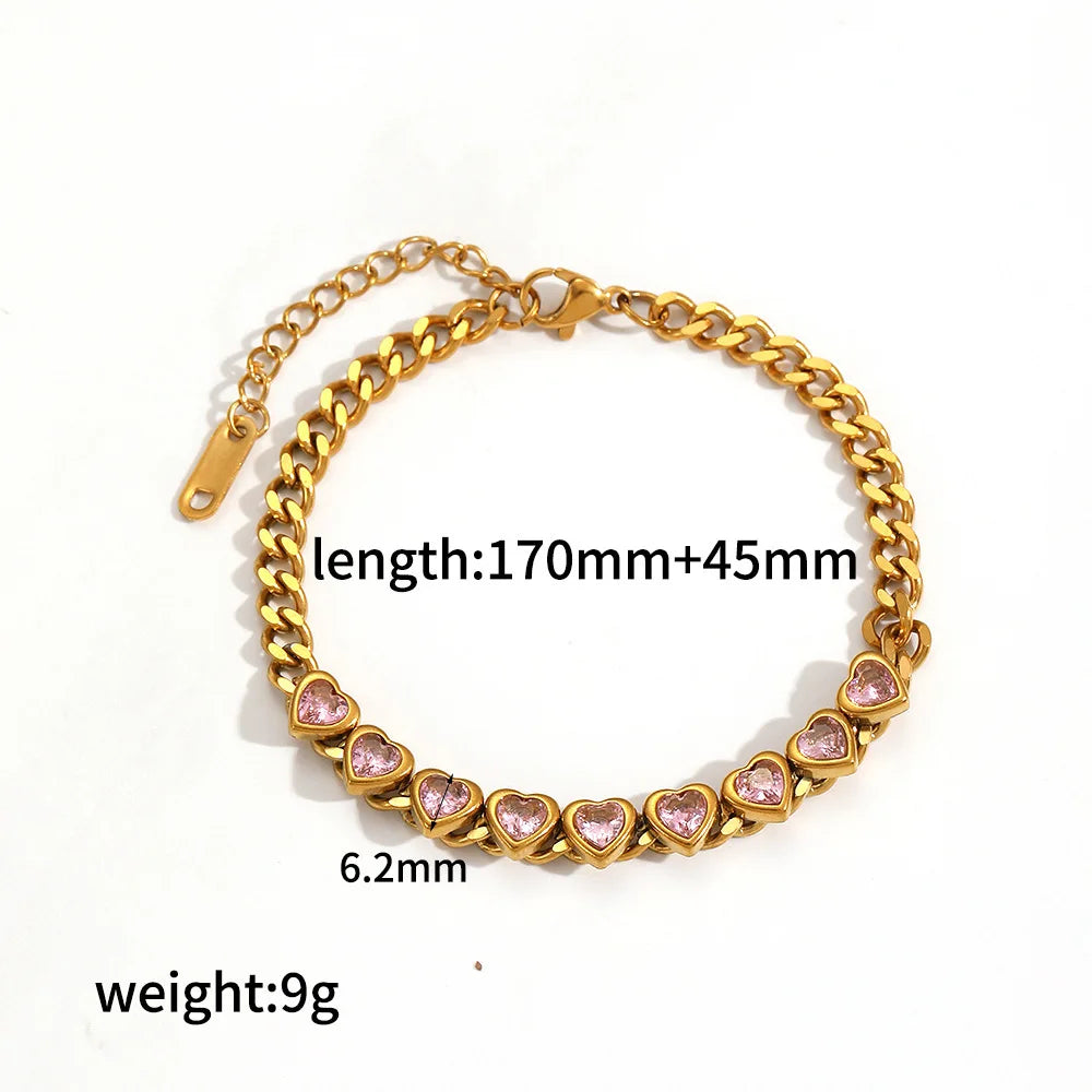 Heart Stackable Bracelet