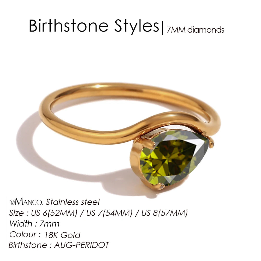 Teardrop Ring