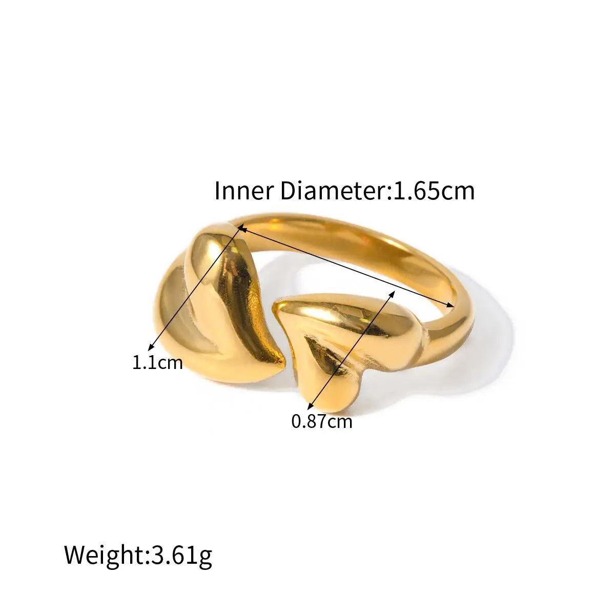 Chunky Gold Statement Ring