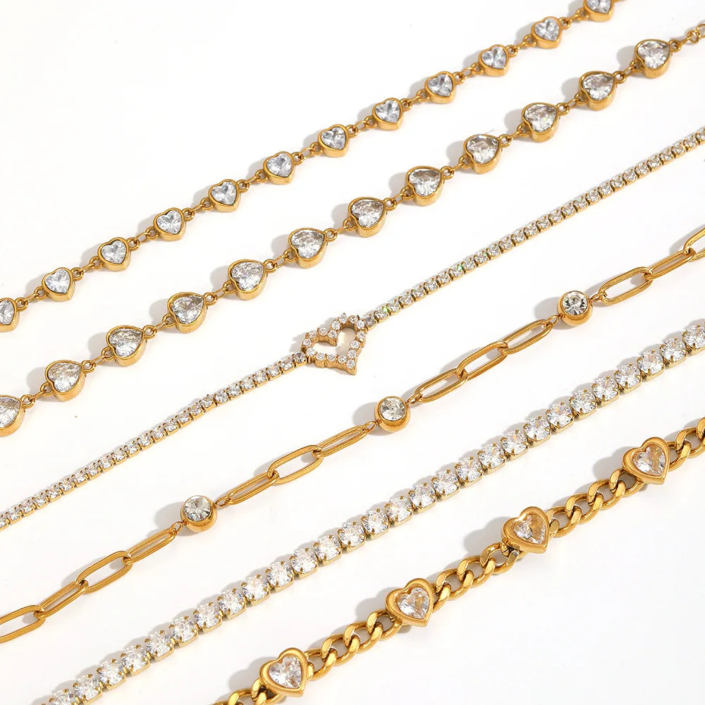 Heart Stackable Bracelet