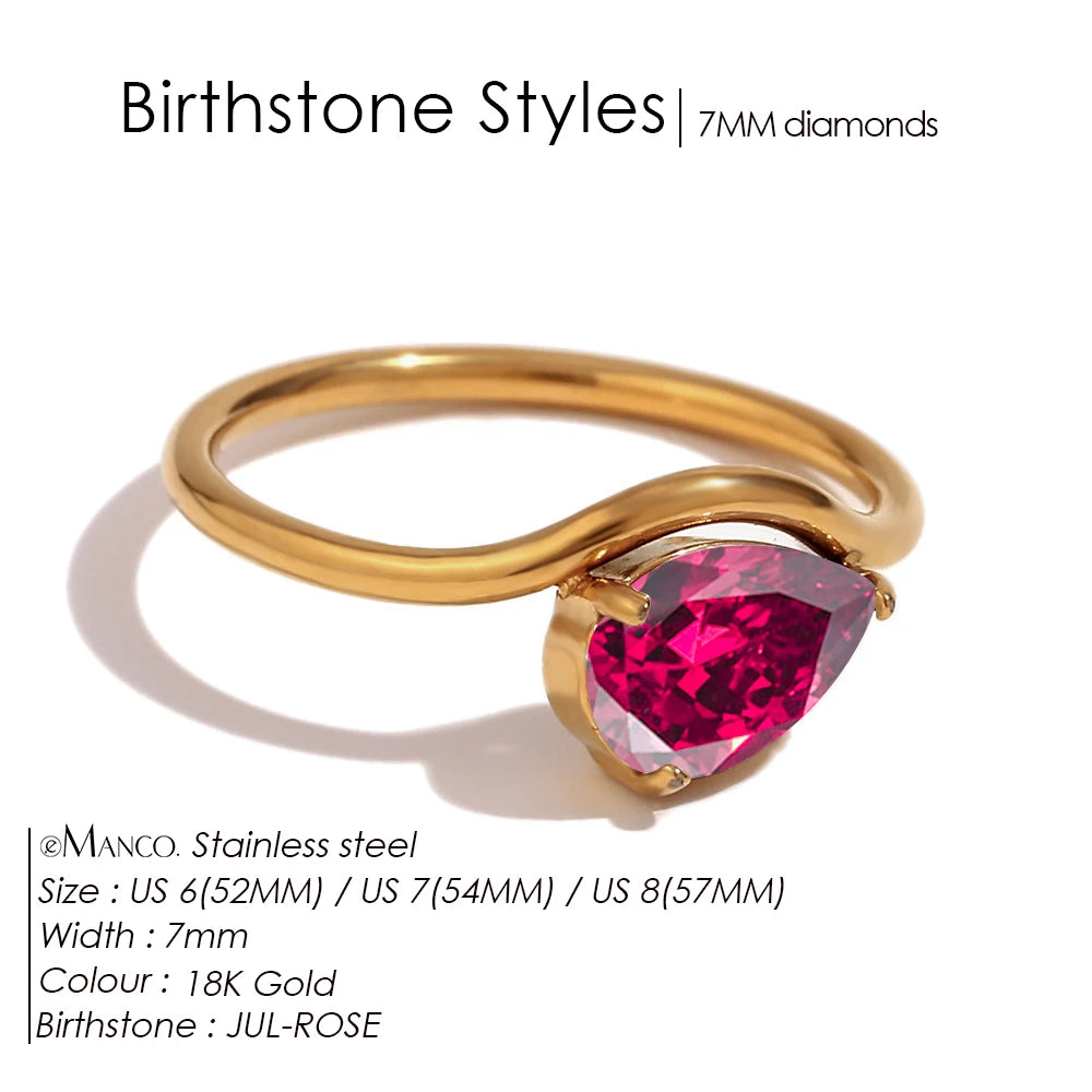 Teardrop Ring