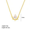 Marquise Pendant Necklace