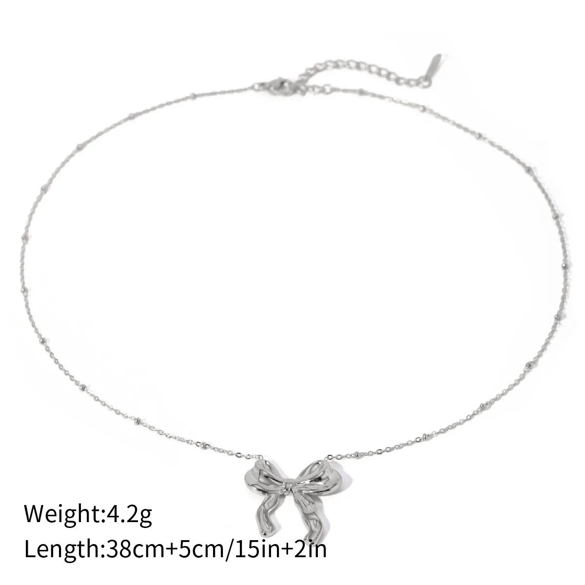 Bow Necklace & Earring