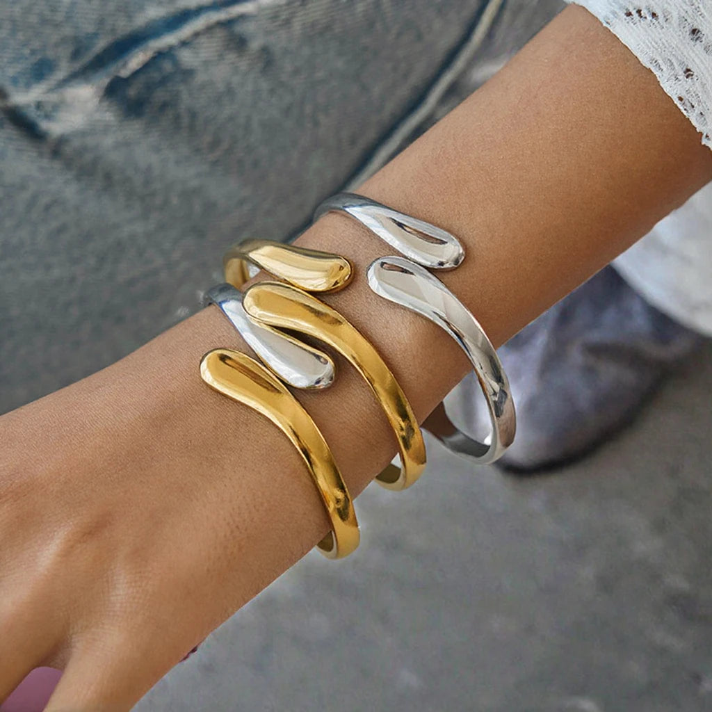 Chunky Bangle Bracelet