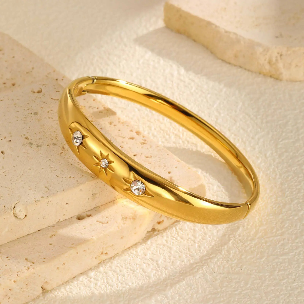 Star Bangle Bracelet