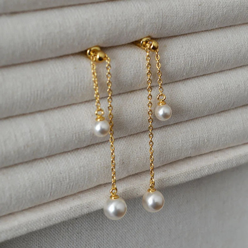 Pearl Drop Earrings