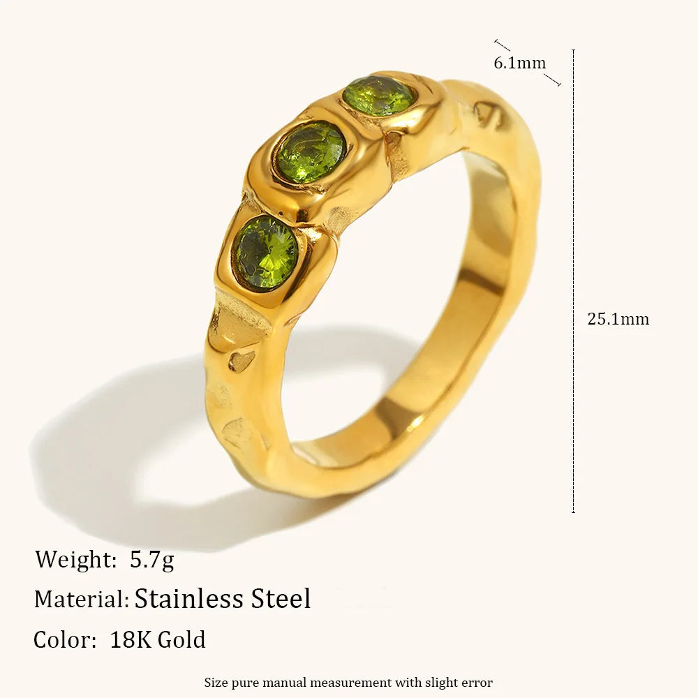 Irregular Stone Ring