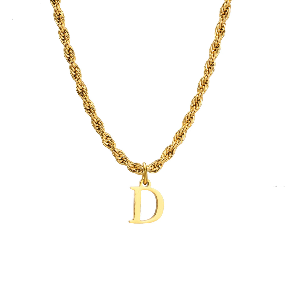Sofia Initial Pendant Necklace