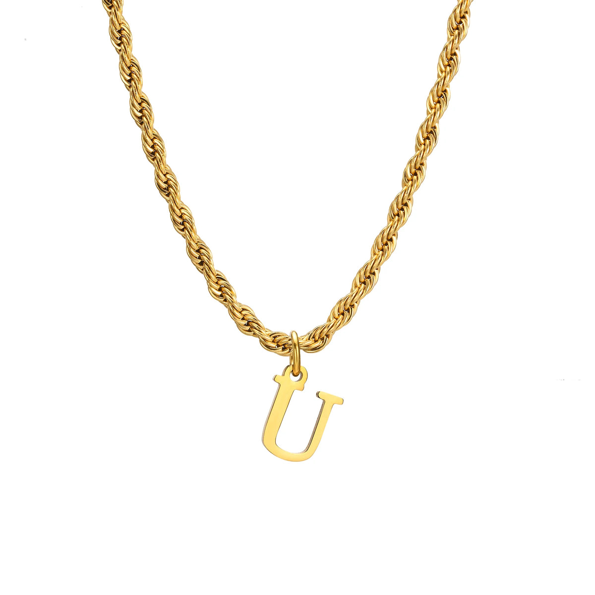 Sofia Initial Pendant Necklace