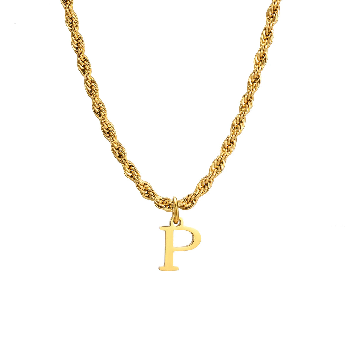 Sofia Initial Pendant Necklace