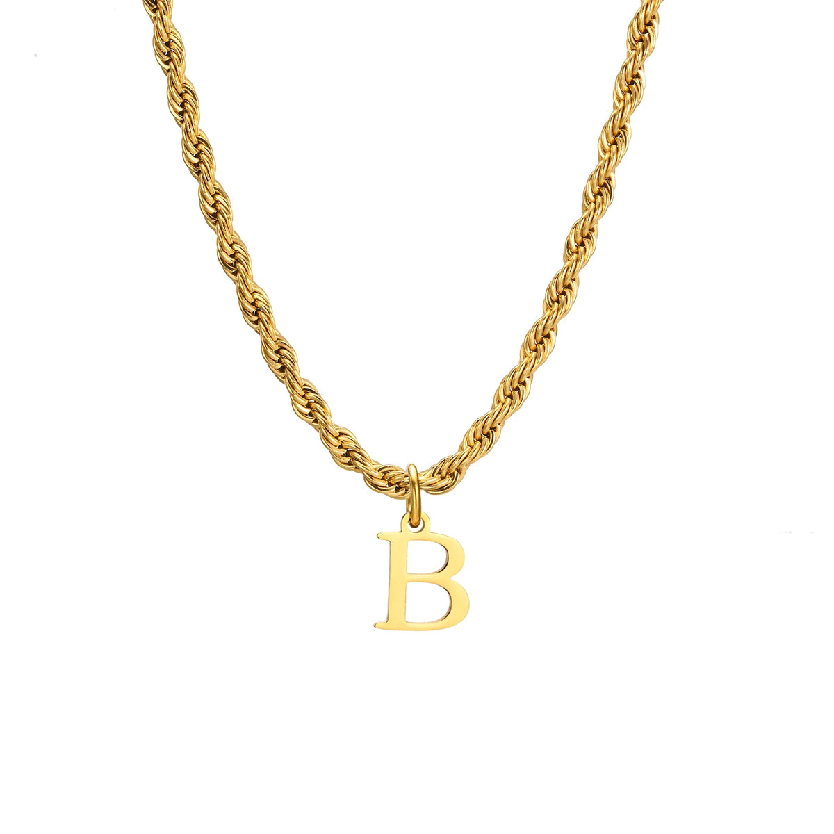 Sofia Initial Pendant Necklace