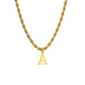 Sofia Initial Pendant Necklace