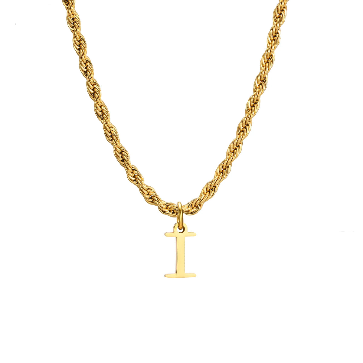 Sofia Initial Pendant Necklace