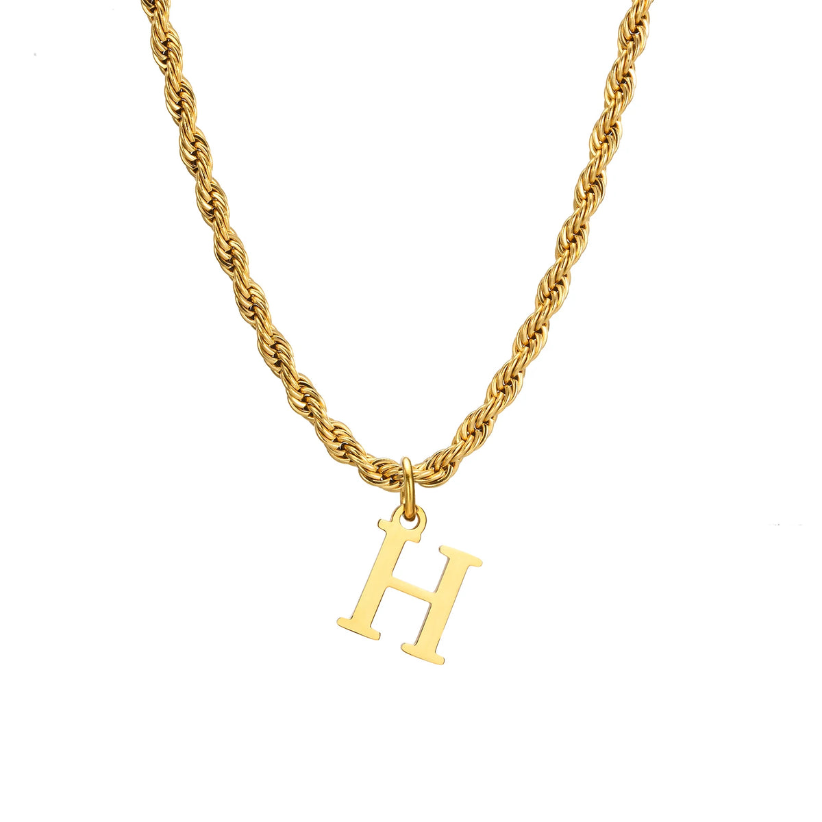 Sofia Initial Pendant Necklace