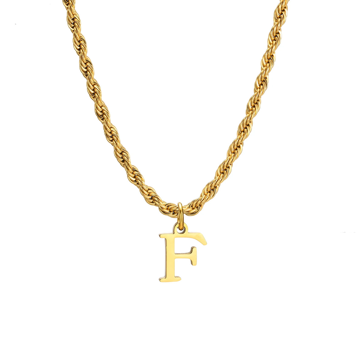 Sofia Initial Pendant Necklace