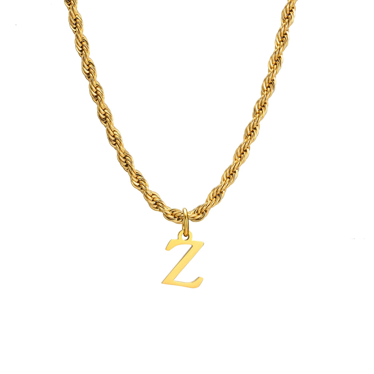Sofia Initial Pendant Necklace