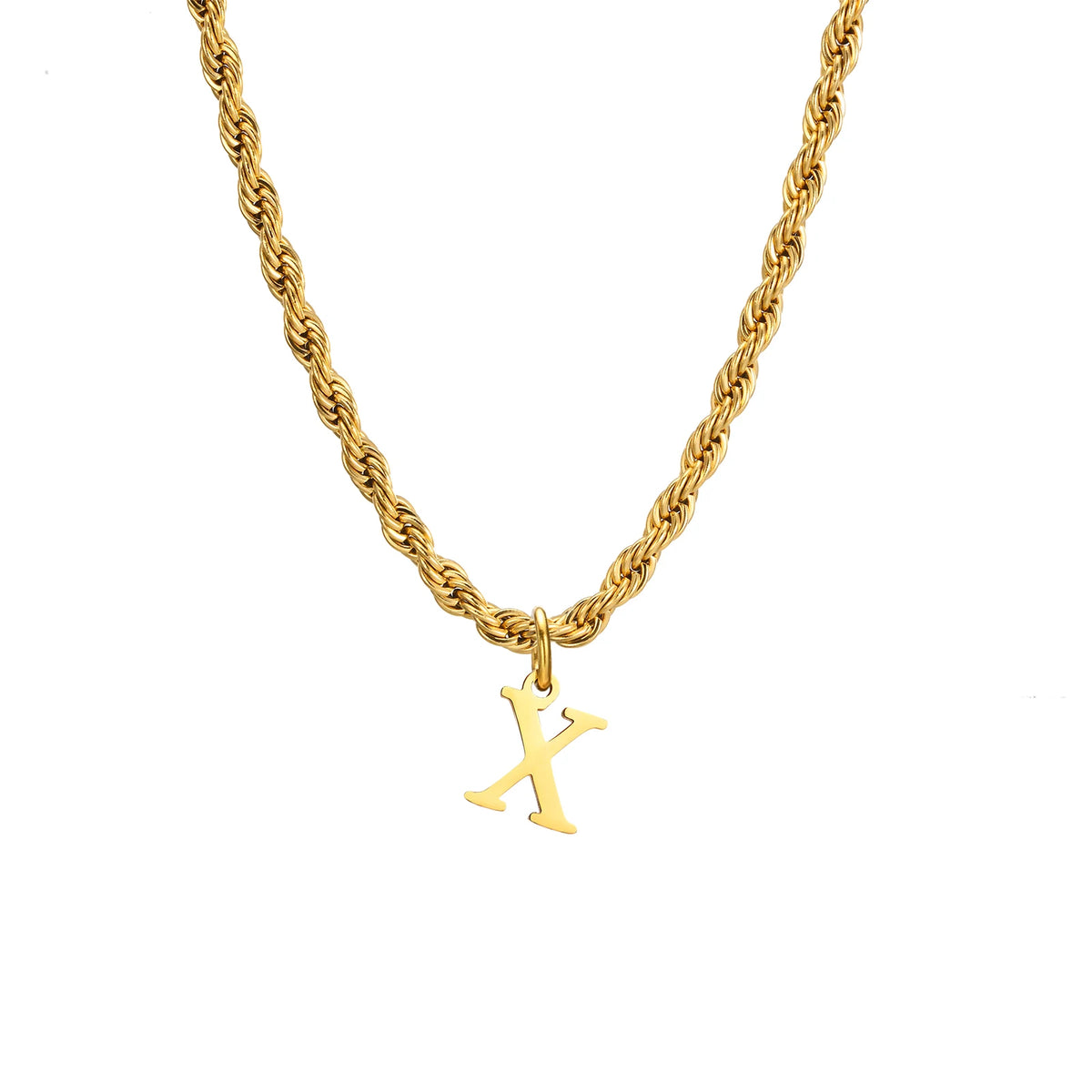 Sofia Initial Pendant Necklace