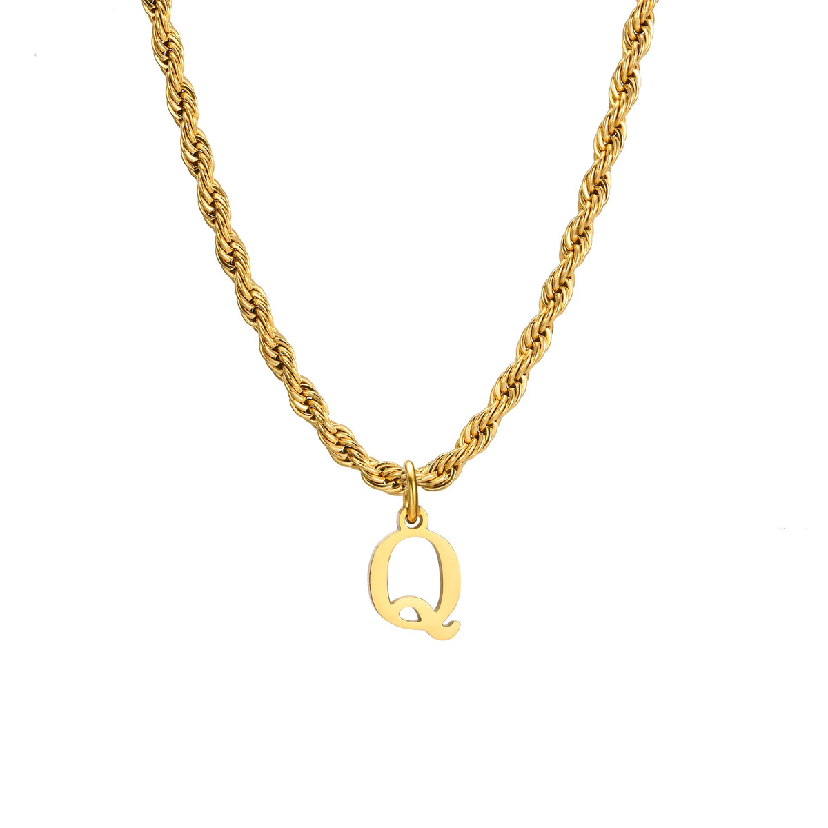 Sofia Initial Pendant Necklace