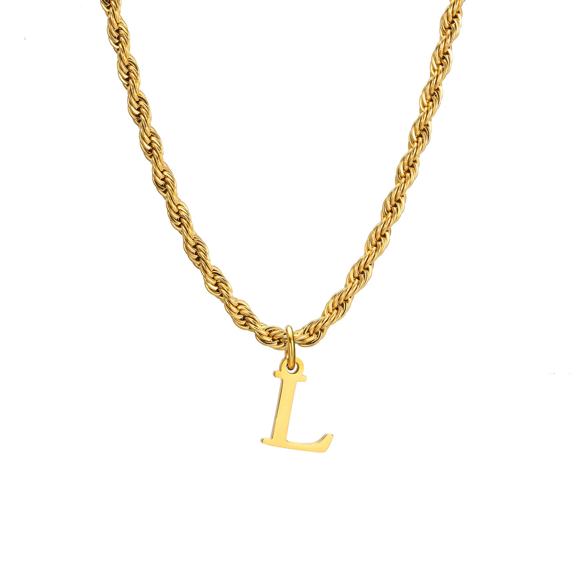 Sofia Initial Pendant Necklace