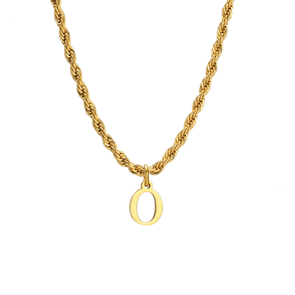Sofia Initial Pendant Necklace